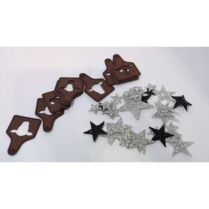 Unbranded Iron-On Patches Unisex OS Multi Excellent Western Star Rhinestone DIY